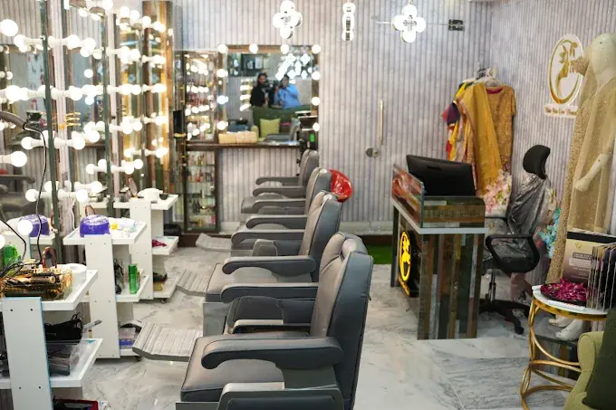 Nayyab's salon interior